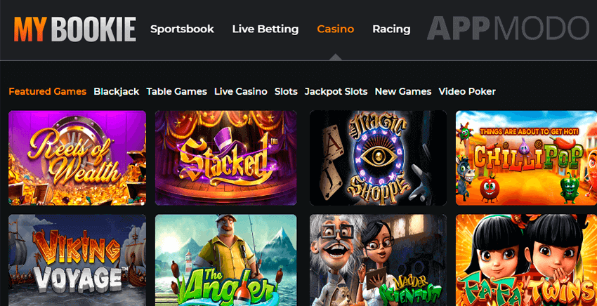 Mybookie casino website