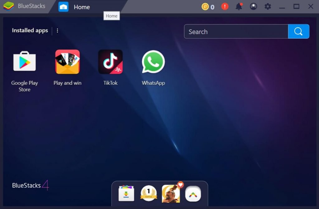 use bluestacks emulator on mac