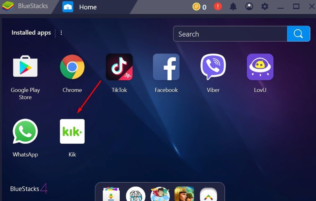 bluestacks install apk from pc