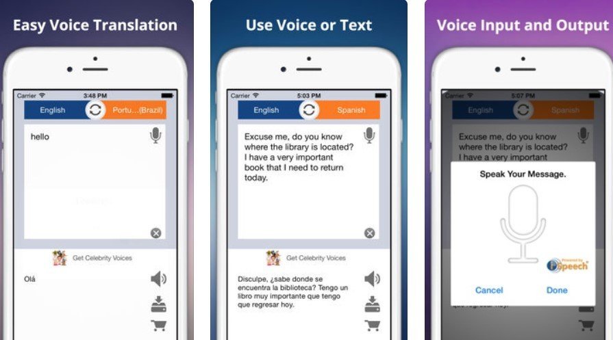 text to speech translator app