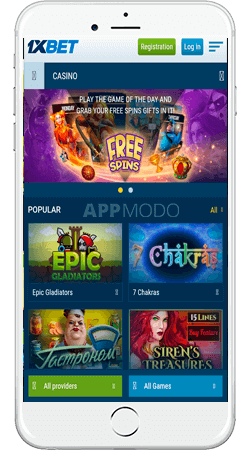 1xbet mobile casino app