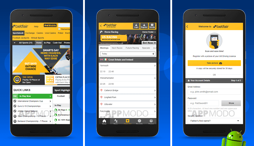 betfair app for android download