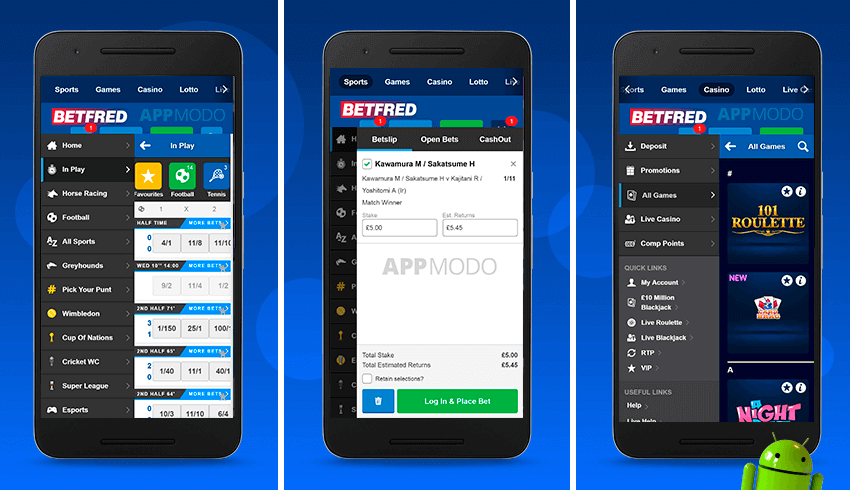 Betfred Casino App Download