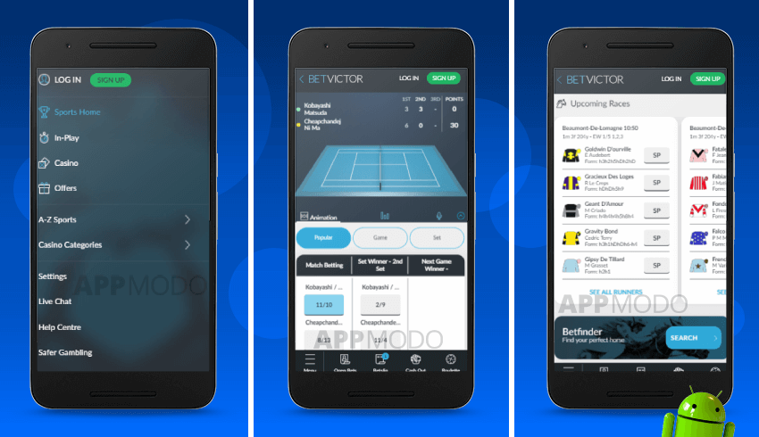 Betvictor App Android