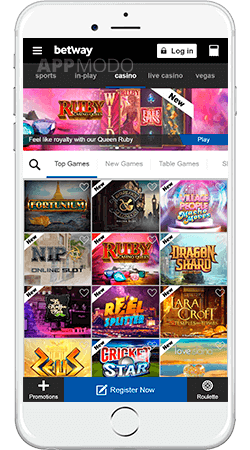 Betway Mobile Casino Review